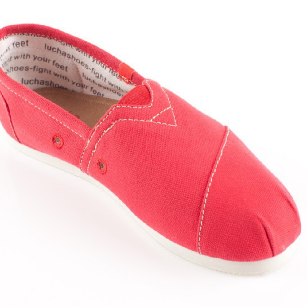 New Women's Lucha Alpargata Red Shoes Multi Sizes